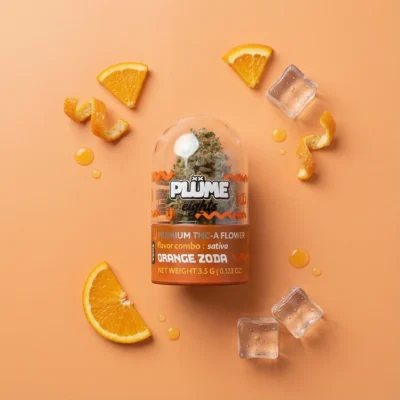 plume eights orange zoda